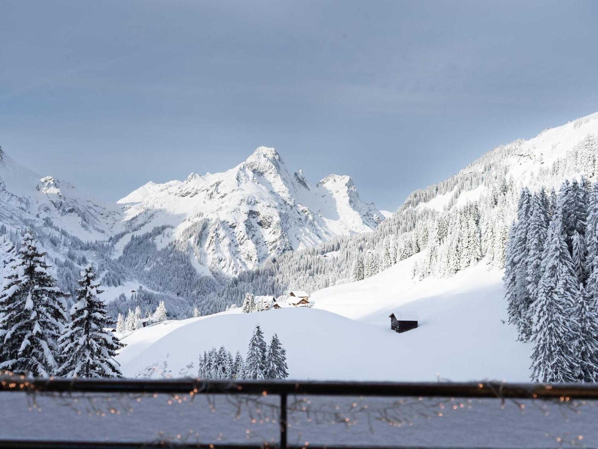 Apartment In Schroecken Near Ski Area 외부 사진